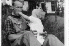 Frihedskæmperen Hans Krarup Andreasen med ældste datter