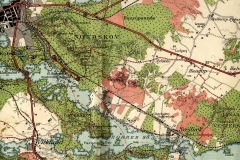 1942 Geodætisk kort.