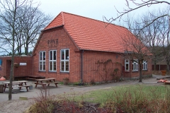 Tyttebærhuset sydøst. Oprindelig forskole.